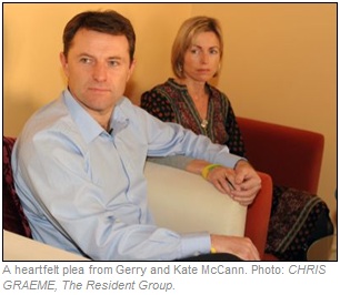 A heartfelt plea from Gerry and Kate McCann