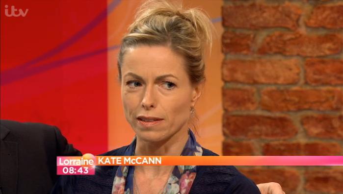 Kate McCann, Lorraine, 01 May 2013
