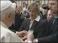 McCanns meet the Pope