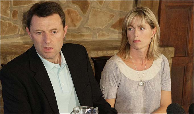 Kate and Gerry McCann after arguido status lifted