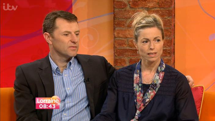 Gerry and Kate McCann, Lorraine, 01 May 2013