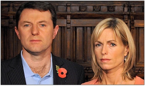 Ordeal ... Gerry and Kate McCann today fly back to Portugal in a £million libel fight against sacked cop Goncalo Amaral