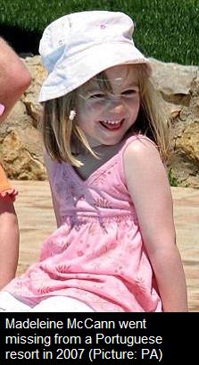 Madeleine McCann went missing from a Portuguese resort in 2007 (Picture: PA)