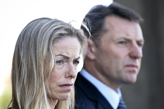 Search: Kate McCann and her husband Gerry have kept Madeleine's disappearance in the spotlight for eight years