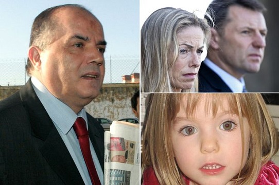 Libel: Kate and Gerry, top right, say claim against Amaral, left, was never about money