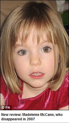 New review: Madeleine McCann, who disappeared in 2007
