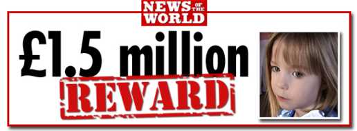 News of the World reward header