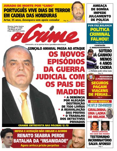 'O Crime', March 1, 2012 | Nº1544