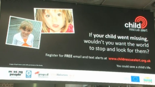 Coral Jones and Kate McCann have launched a new campaign aimed at signing up at least a million people to a missing children's alert scheme