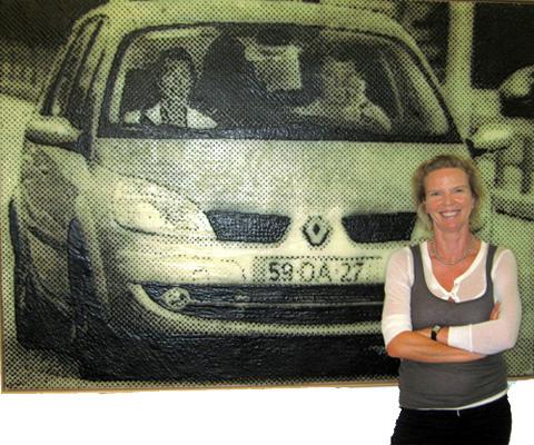 Renault Scenic painting (2007)