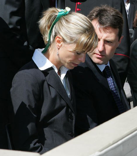 Kate and Gerry McCann await their audience with the Pope