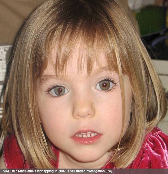 MADDIE: Madeleine's kidnapping in 2007 is still under investigation [PA]