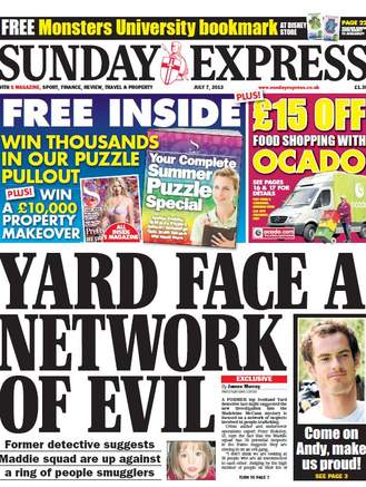 Sunday Express, 07 July 2013
