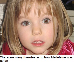 THERE are many theories as to how Madeleine was taken