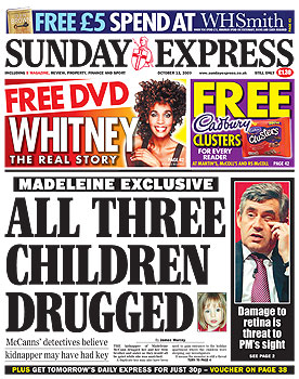 Sunday Express, 11 October 2009