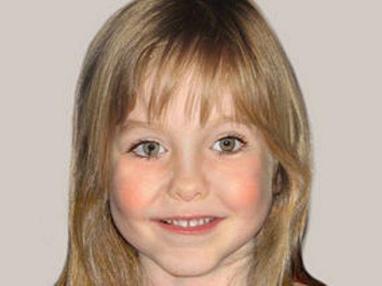 Is this face of Maddie? Sunday Express, 19 April 2009