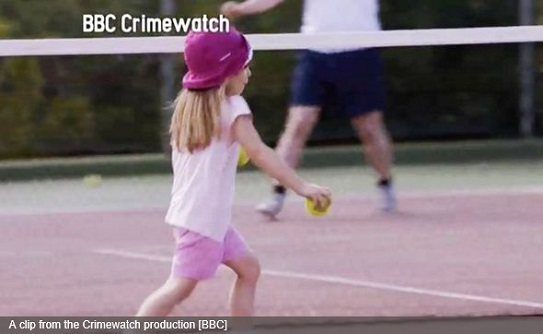 A clip from the Crimewatch production [BBC]