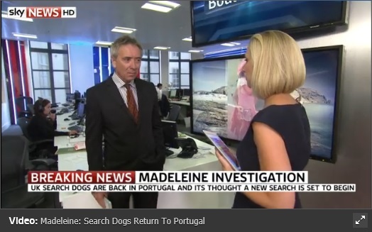 Video: Madeleine: Search Dogs Return To Portugal