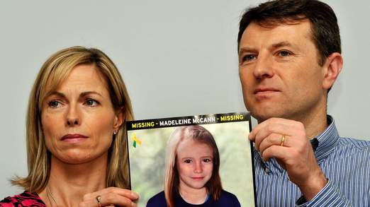 Kate and Gerry McCann have not travelled to Portugal for the search