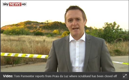 Video: Tom Parmenter reports from Praia da Luz where scrubland has been closed off