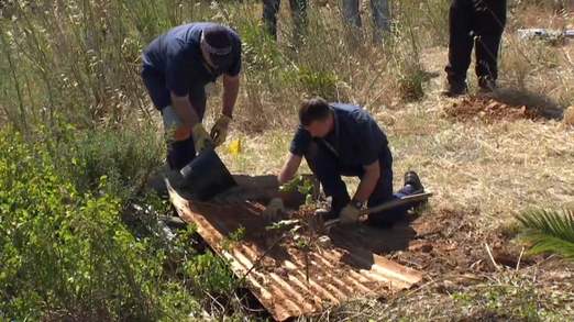 Police officers start dig in the search for Madeleine McCann