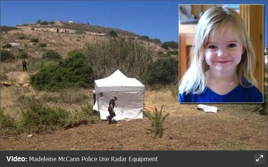 Video: Madeleine McCann Police Use Radar Equipment