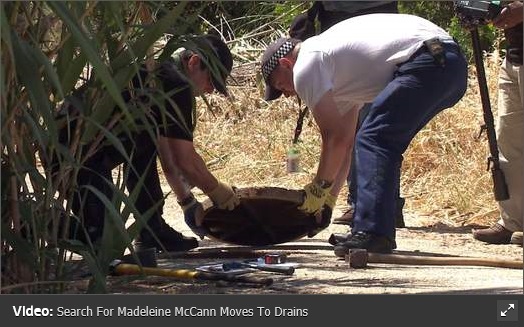 Video: Search For Madeleine McCann Moves To Drains