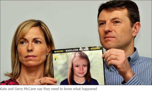 Kate and Gerry McCann say they need to know what happened