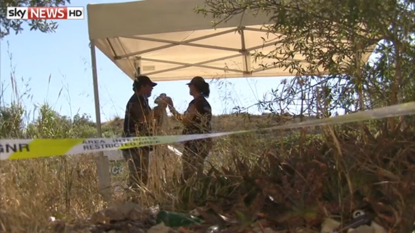 Police investigating the disappearance of Madeleine McCann have closed down their first search area in Praia da Luz