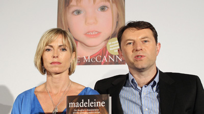 Gerry and Kate McCann publicise her new book