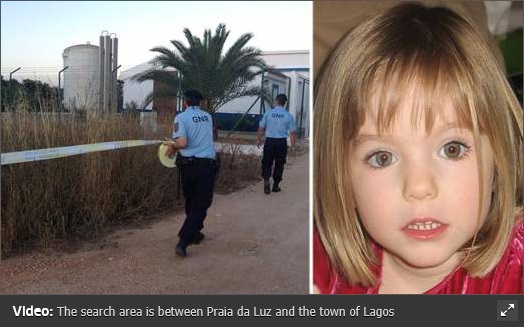 Video: The search area is between Praia da Luz and the town of Lagos