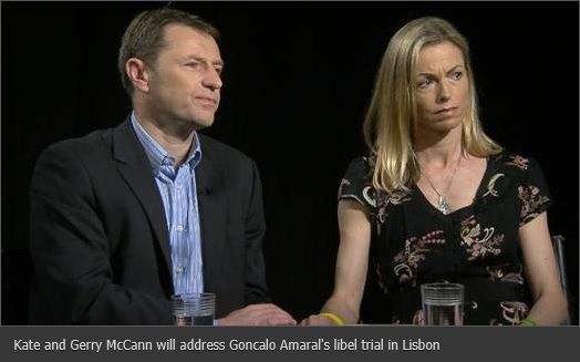 Kate and Gerry McCann will address Goncalo Amaral's libel trial in Lisbon