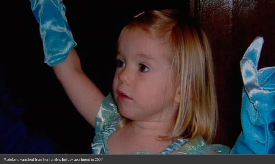 Madeleine vanished from her family's holiday apartment in 2007