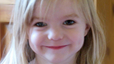 Madeleine disappeared in May 2007 - only days before her fourth birthday