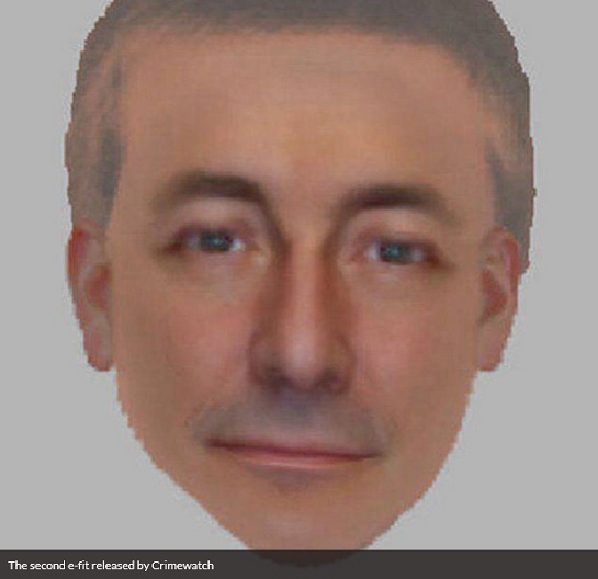 The second e-fit released by Crimewatch