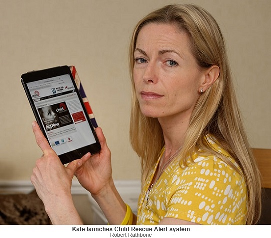 Kate launches Child Rescue Alert system