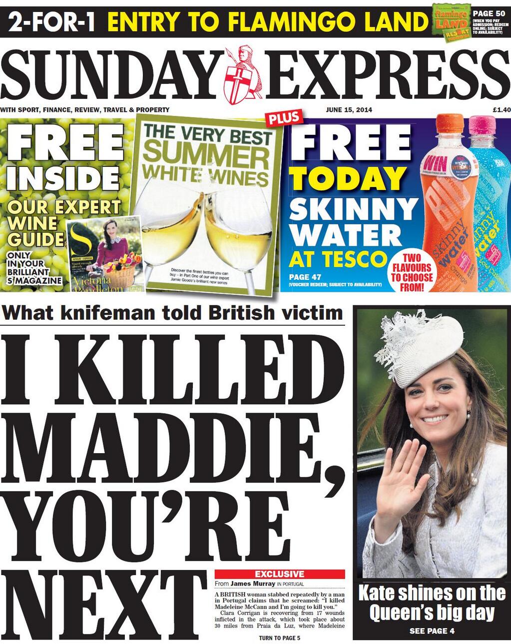 Sunday Express, 15 June 2014