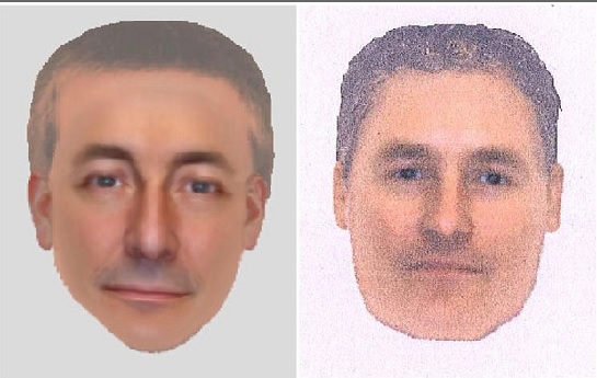 Undated e-fit image issued by the Metropolitan Police