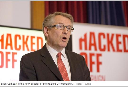 Brian Cathcart is the new director of the Hacked Off campaign