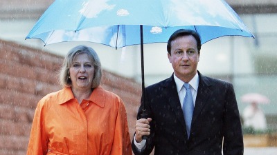 Theresa May and David Cameron