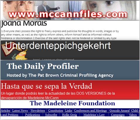 Maddie websites