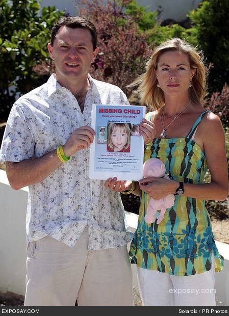 Gerry and Kate McCann, 16 July 2007